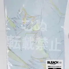 BLEACH ぴえろ Anniversary 原画クリアファイル　浦原
