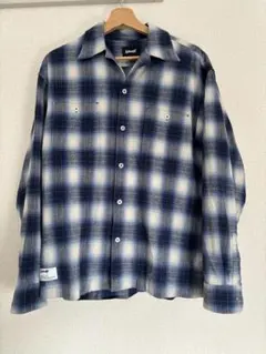 Schott ショットOMBRE CHECK FLANNEL LS SHIRT