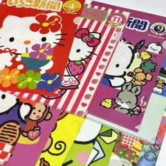 ★未使用★ 3COINS×Sanrio いちご新聞クリアファイル 11枚セット