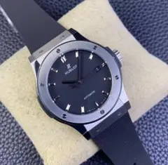 HUBLOT 自動巻き腕時計 ブラック