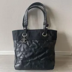 【極美品】CHANEL パリビアリッツ PMサイズトートバッグ