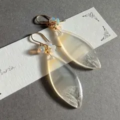 アイリスアゲート マーキスピアス