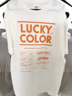 あいみょん夏フェスグッズラッキーカラーTシャツ（バニラホワイトXL