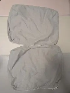 グレー ソファの背もたれクッションカバー
