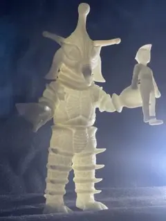 ヒッポリト星人 キングザウルスシリーズ ソフビ 当時物 ポピー