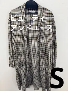 メンズ　ビューティーアンドユース ロングコート　羽織り　サイズS