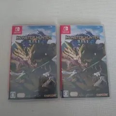 任天堂　スイッチ　ソフト　モンスターハンター ライズ　2本セット