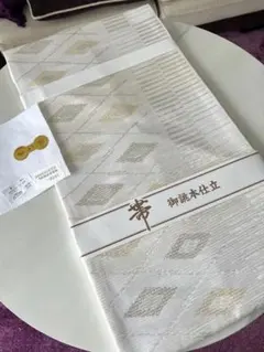 夏の織名古屋帯 ほぼ新品 証紙ありサッカーSALE❣️ - メルカリ