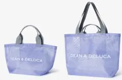DEAN&DELUCA ディーン&デルーカ メッシュ トートバッグ ライラック