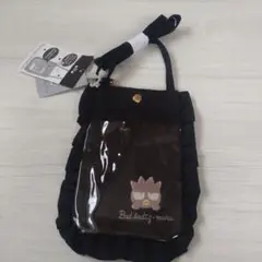 サンリオ　バッドばつ丸 ポシェット　ショルダー フリルバッグ