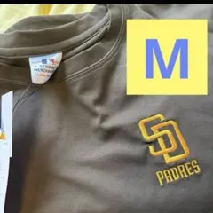 新品　パドレス　MLB 長袖Tシャツ　ロンt レディース　M ブラウンのサムネイル