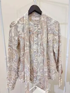 ペイズリー柄 シャツ