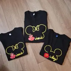 【親子セット】ミッキー ミニー Tシャツ