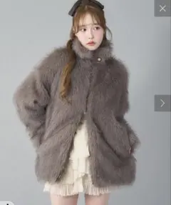 フェイクファーコート one after another NICE CLAUP