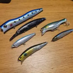ペンシルベイト トップウォーターセット ポッパー ルアーセット - メルカリ