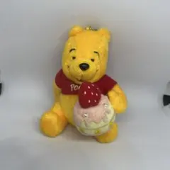 完売品★ディズニー くまのプーさん ぬいぐるみ キーチェーン 平成★美品★即発送