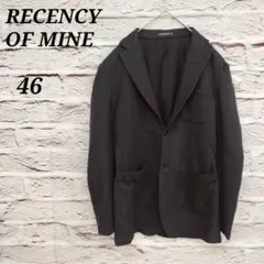 リーセンシーオブマイン 【46】 テーラードジャケット ウール 羽織り ネイビー