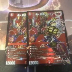 【メルカリ便】【硬質ケース入り】轟く邪道レッドゾーン　2枚　② 轟く邪道レッドゾーン 2枚 - メルカリ