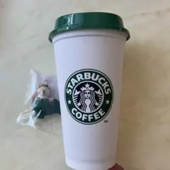 スターバックス　リユーザブルカップ専用ドリンクホールキャップベアリスタ　30周年