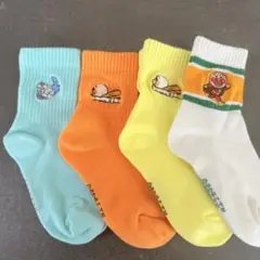 アンパンマンこどもミュージアム限定のキッズソックス 4足