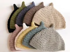 どんぐり帽子 コットン100 年中素材