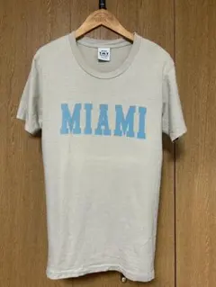 TMT Tシャツ MIAMI ロゴ プリント M ヴィンテージ加工 アメカジ