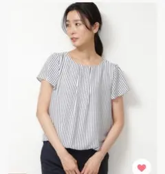 未使用　ジョーゼット×TR天竺半袖　Mサイズ  NBB