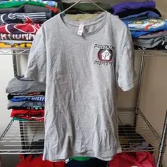 00sМユニセアメリカ製古着メンズヴィンテージプリントグレーtシャツUSA直輸入