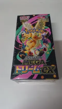 ポケモンカードゲーム MEGA ドリームEX 10パック入りシュリンク付き
