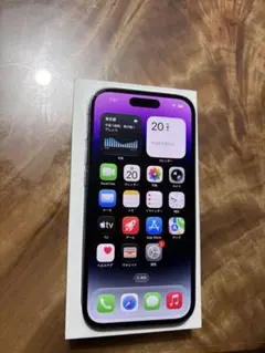 Apple iPhone 14 Pro 本体 ディープパープル