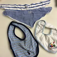 ミキハウス スタイ・よだれかけ 4枚セット