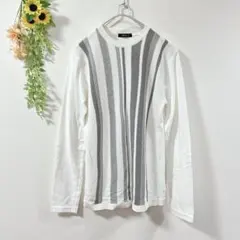 【c2243】COMME CA ISM レディース　メンズ　ニット　セーター