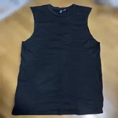 H&M ノースリーブ タンクトップ ブラック Sサイズのサムネイル