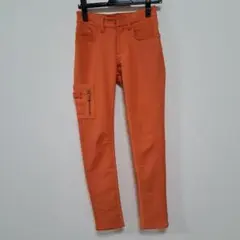 ダンス・ウィズ・ドラコン レディース ゴルフパンツ オレンジ色