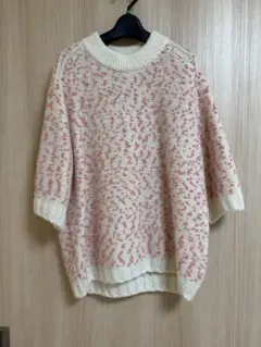 ♡新品未使用♡ yori shirocon ポッピングシャワーニット ピンク38