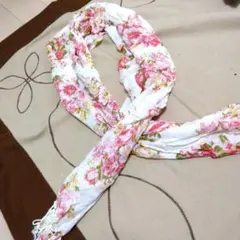 新品★axes femme★花柄スカーフ