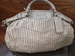 COACH コーチマディソンギャザーソフィアレザー２wayバッグ