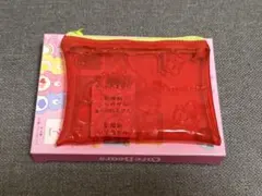 Care Bears ケアベア シークレットエンボスクリアポーチ レッド
