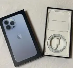 【iPhone13 Pro】シエラブルー　空箱 付属品あり 美品
