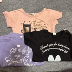 3枚セット　95 90 80サイズ　女の子　半袖 Tシャツ