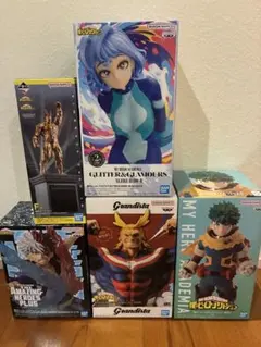 僕のヒーローアカデミア 一番くじ、プライズフィギュア 5点セット まとめ売りのサムネイル