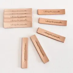 【cherry様専用画面です】革タグ　素材　50枚