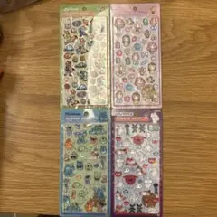 ボンボンドロップシール 4枚セット