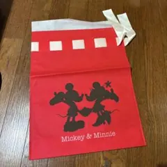 ミッキー＆ミニー ギフト袋 赤
