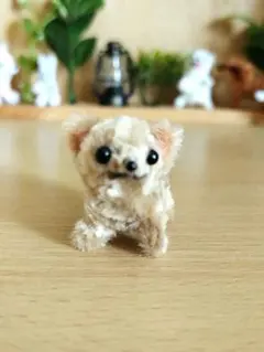 チワワ♡ミニチュア モールアート ハンドメイド 犬 モールドール アートドール