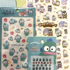 正規品　ハンギョドン エポキシステッカー & ネイルシール　はぴだんぶい　セット