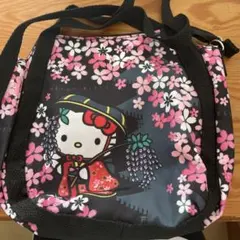 ハローキティ 桜デザイン バッグ ショルダー