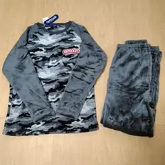 OUTDOOR PRODUCTS カモフラージュ パジャマ上下セット160cm