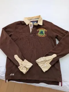 Abercrombie ブラウン ポロシャツ M