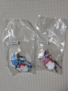 ポケモン 一番くじ F賞 街歩きちらりんフレンズ 2点セット エーフィグレイシア